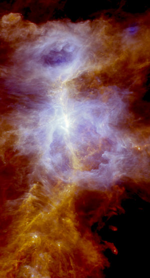 Herschel’s view of Orion A