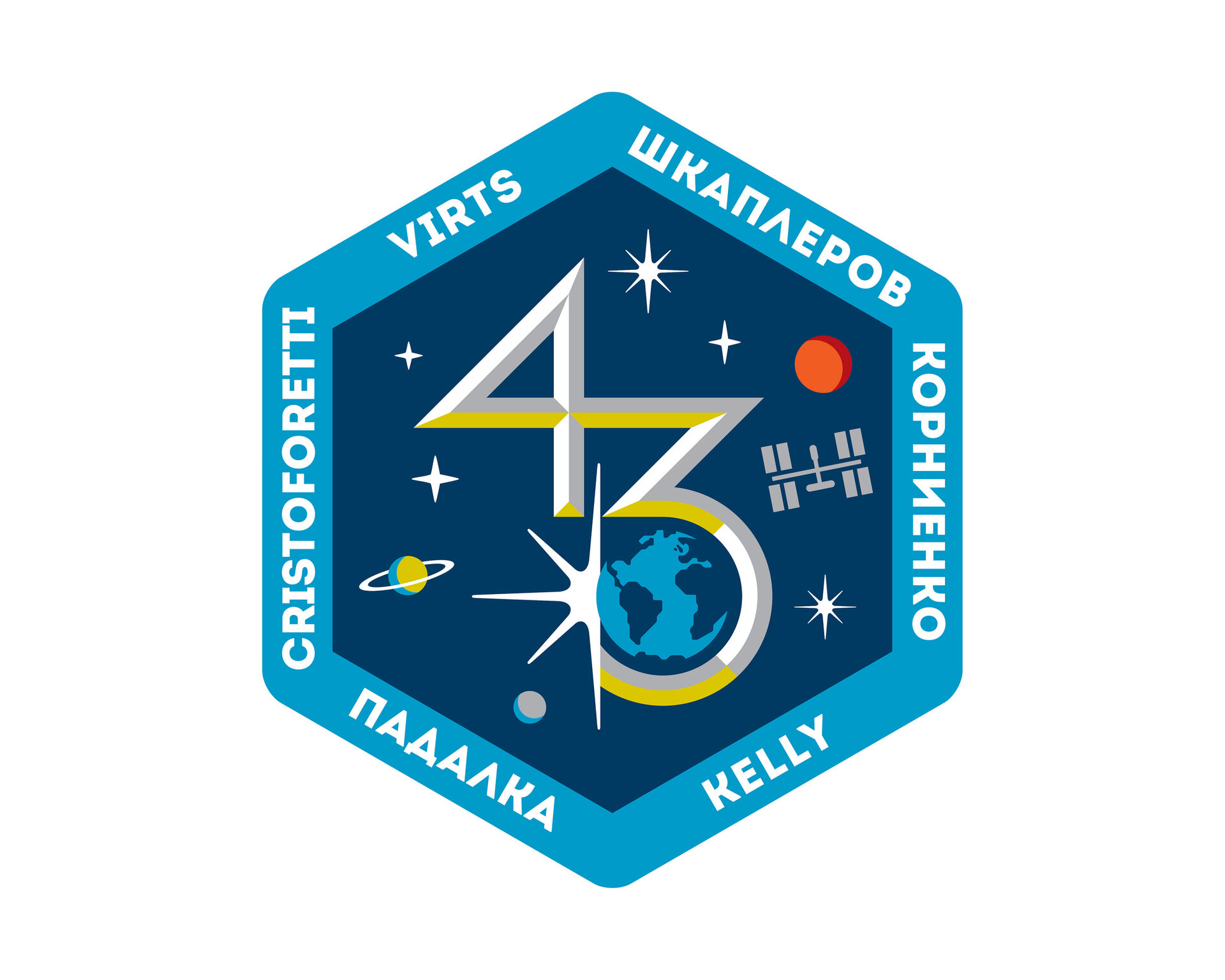 ISS Expedition 43 patch, 2015