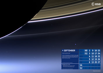 Cassini’s pale blue dot