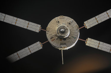 ATV-4 undocks from the ISS