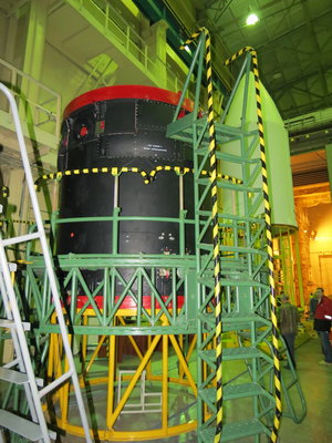 Rockot upper stage and fairing