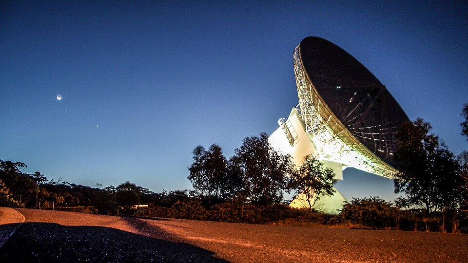 ESA’s New Norcia station (Deep Space Antenna-1) in Australia