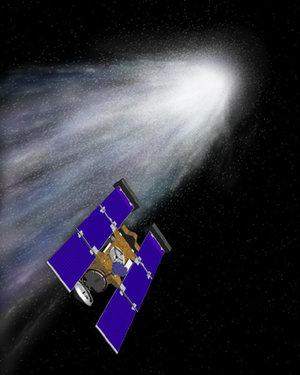 Stardust fand den Lebensbaustein Glycin beim Kometen Wild2