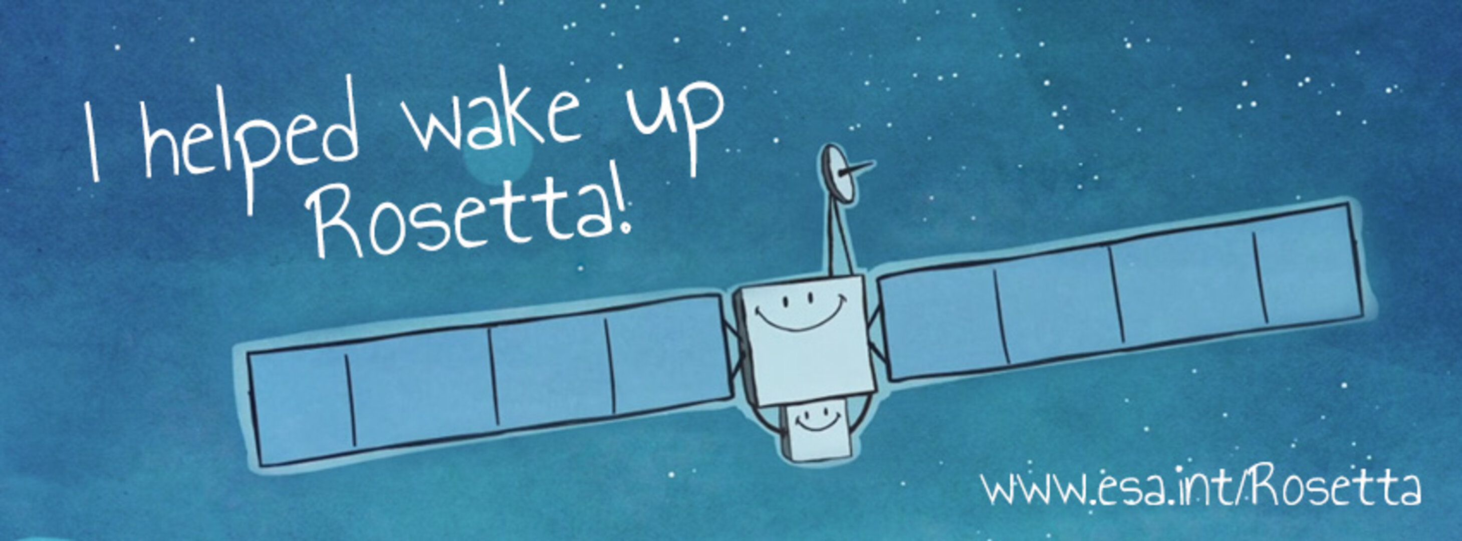 I helped wake up Rosetta!
