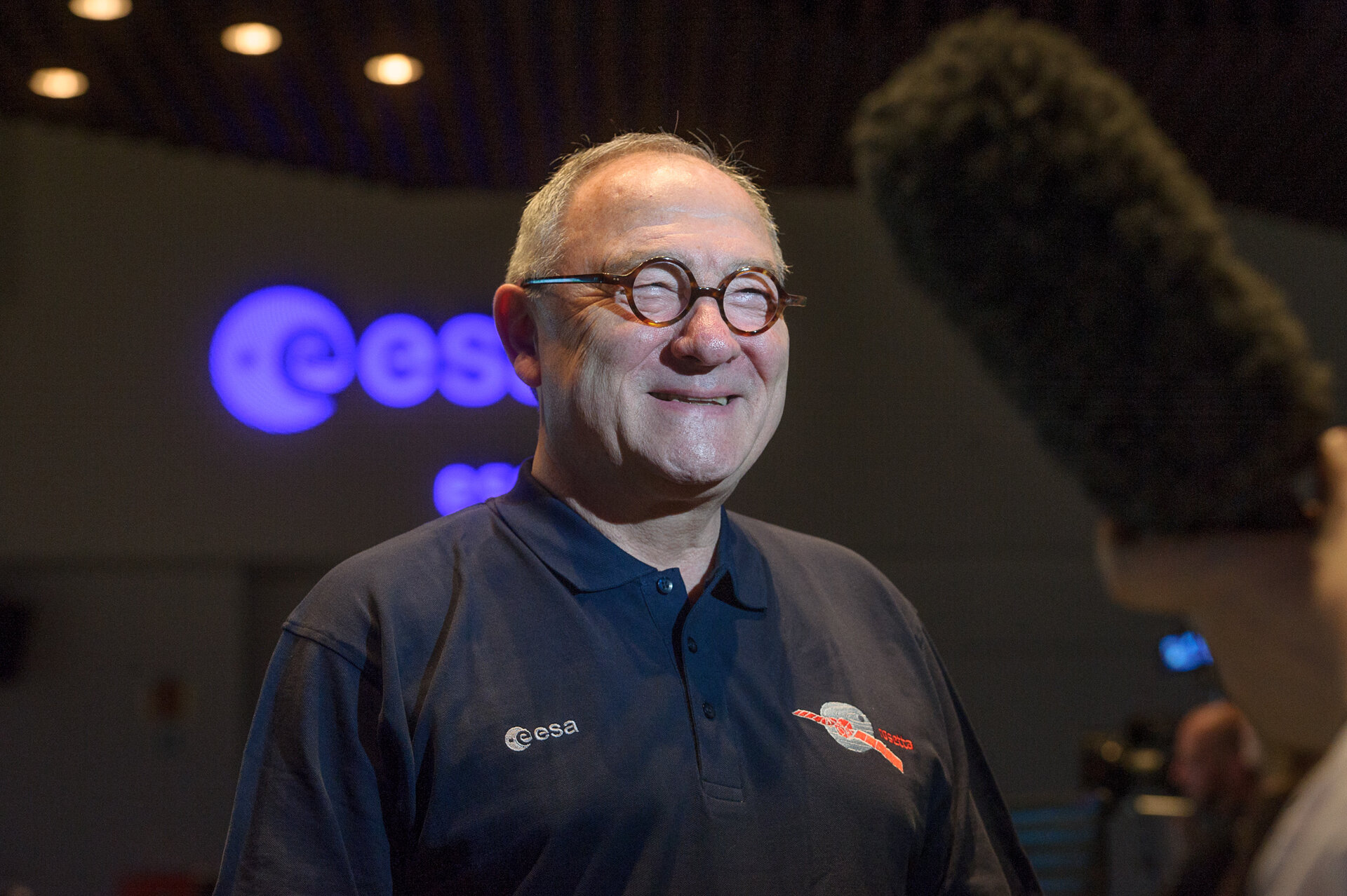 Jean-Jacques Dordain 'Waiting for Rosetta to wake up' ESA/ESOC 20 January 2014