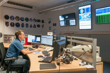 EUROCOM answering calls from the astronauts onboard the ISS