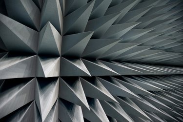 Anechoic foam covering