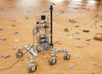 Roving in the Mars Yard