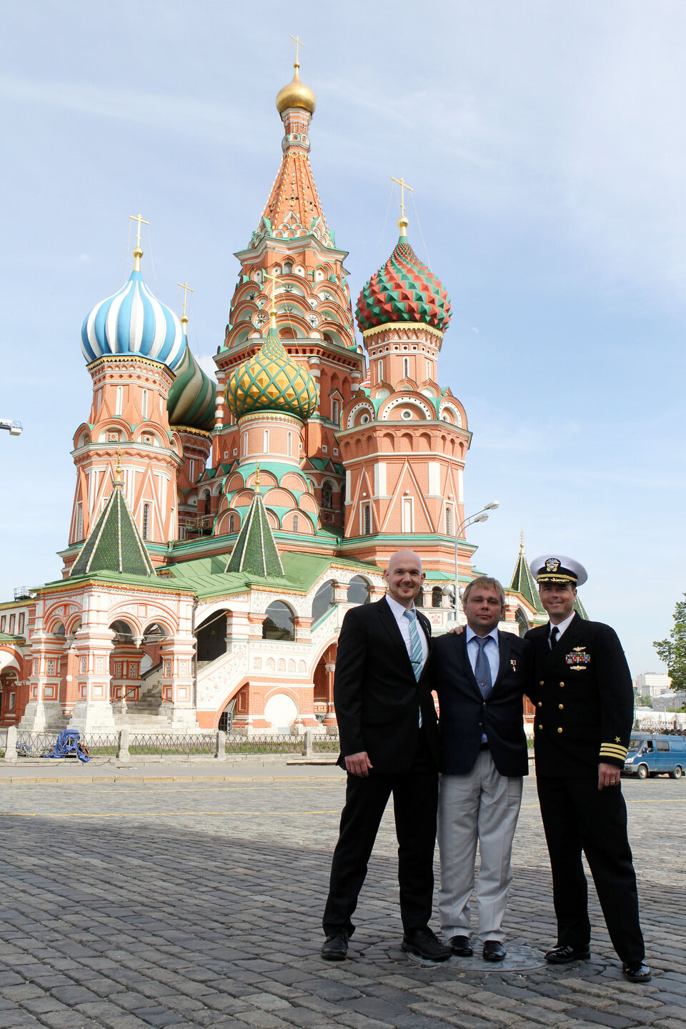 Expedition 40/41 visit to Red Square