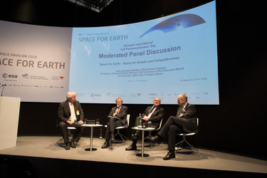 Panel discussion on 'Space for Earth, Space for Growth & Competiveness