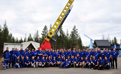 Students participating in the REXUS 15 and 16 launch campaign in May 2014