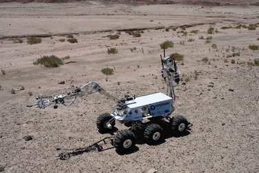 The Hyperion II rover - winner of the URC 2014.