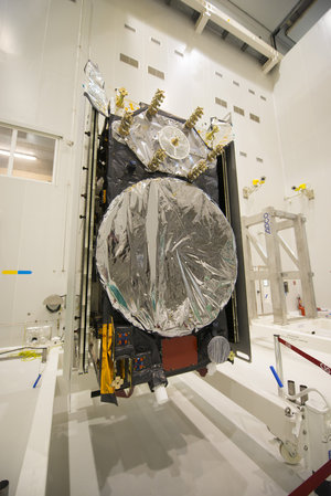 Galileo SAT 5 in the S5A building