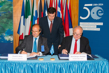 Signature ESA/EU delegation agreements