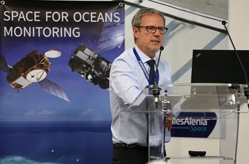 Volker Liebig at Space for Ocean Monitoring