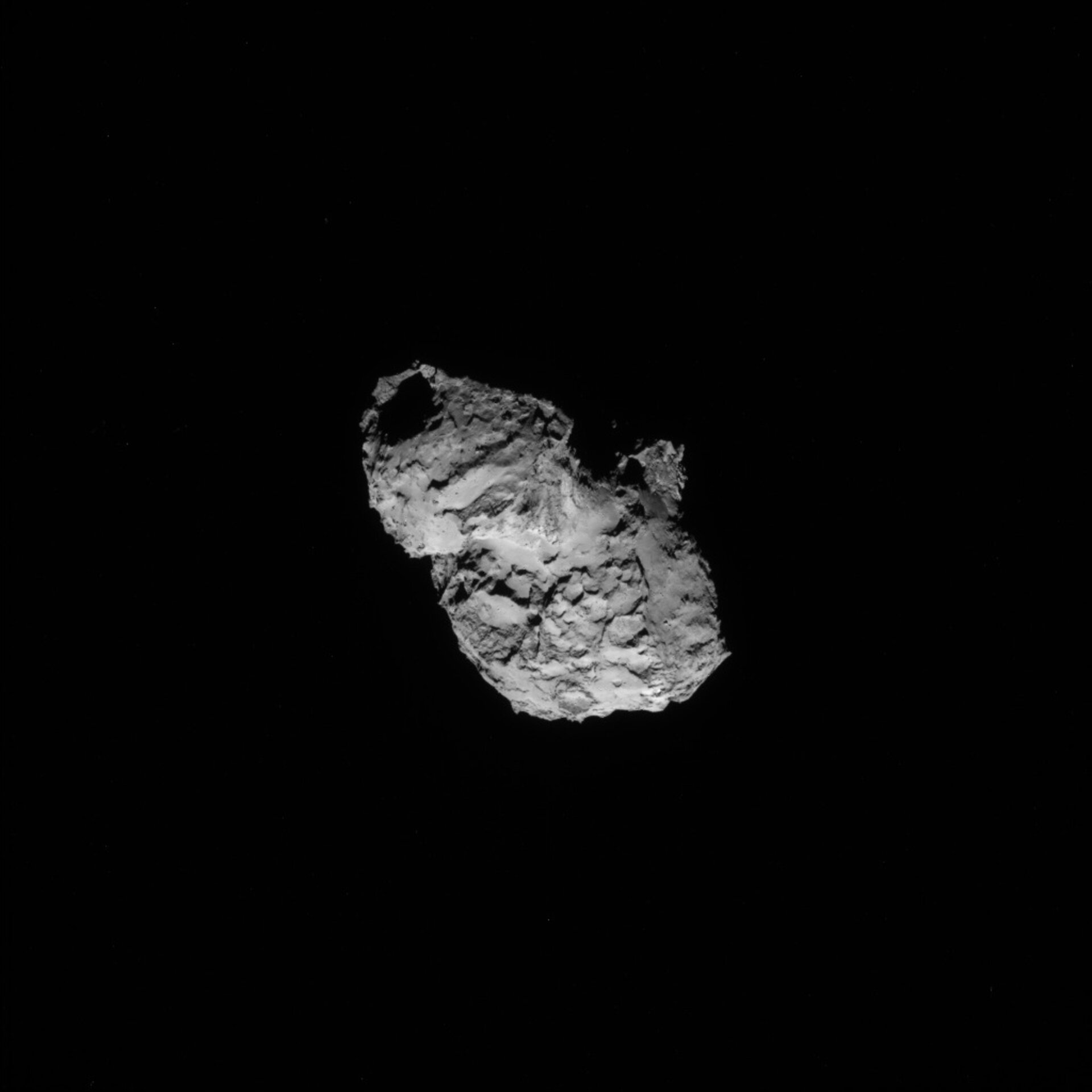 Comet on 5 August 2014 - NavCam 