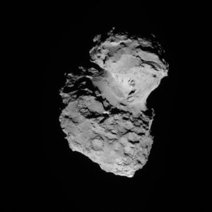 Comet on 8 August 2014 - NavCam 