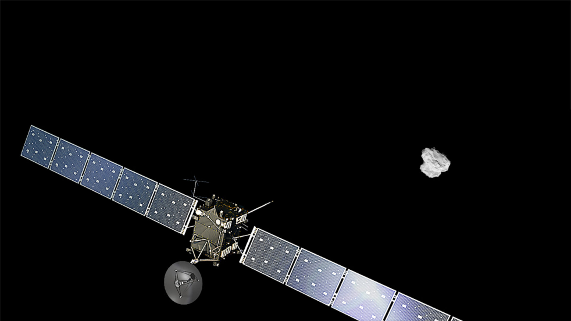 Rosetta et la comète 67P/Churyumov-Gerasimenko