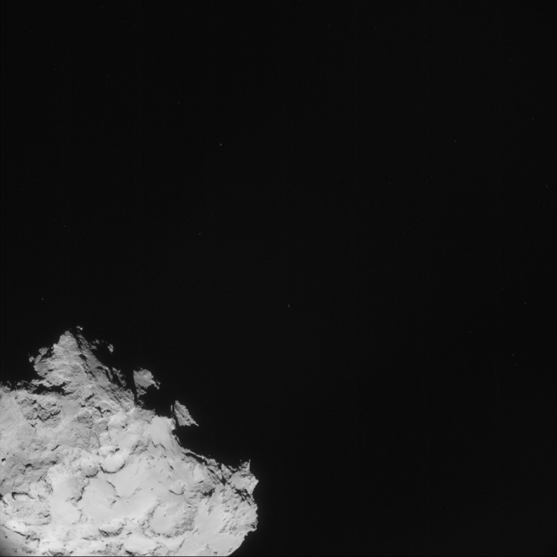 Comet on 2 September 2014 – NavCam (A) 