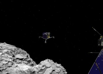 Rosetta and Philae at comet 