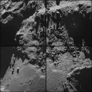 Comet on 18 October (b) – NavCam 