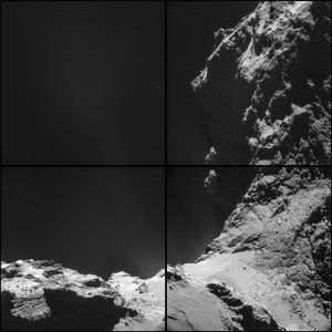 Comet on 18 October – NavCam 
