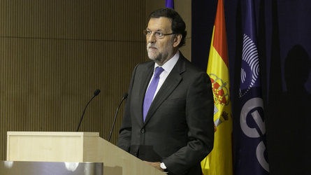 Mariano Rajoy, President of the Spanish Government at ESAC