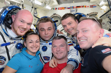 Space Station selfie