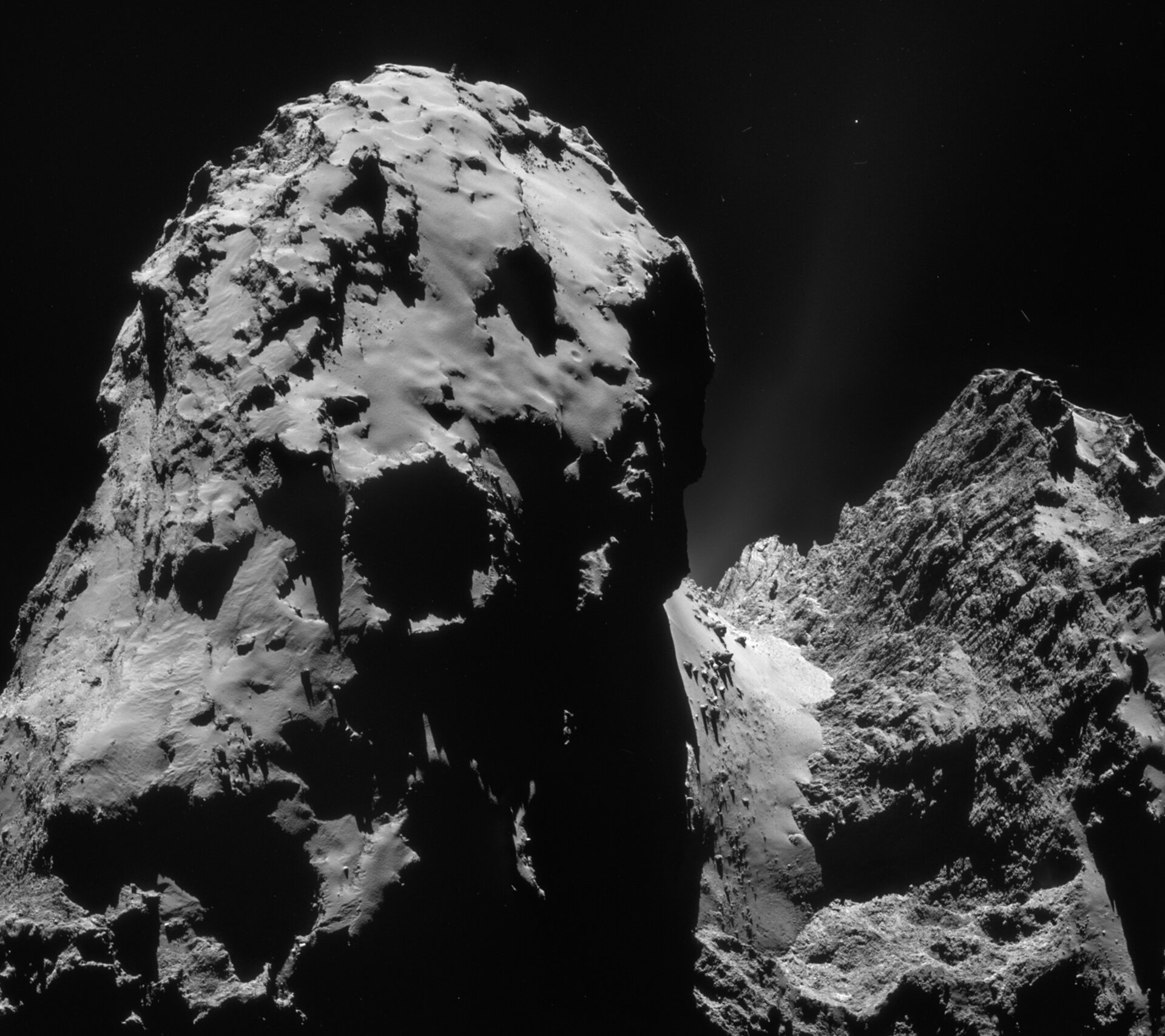 Comet on 10 December 2014 – NavCam