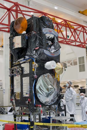 Sentinel-3A standing proud