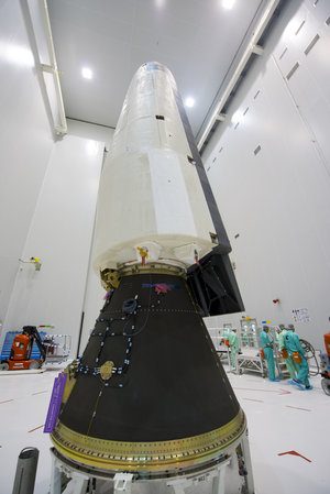IXV installed on its payload adapter