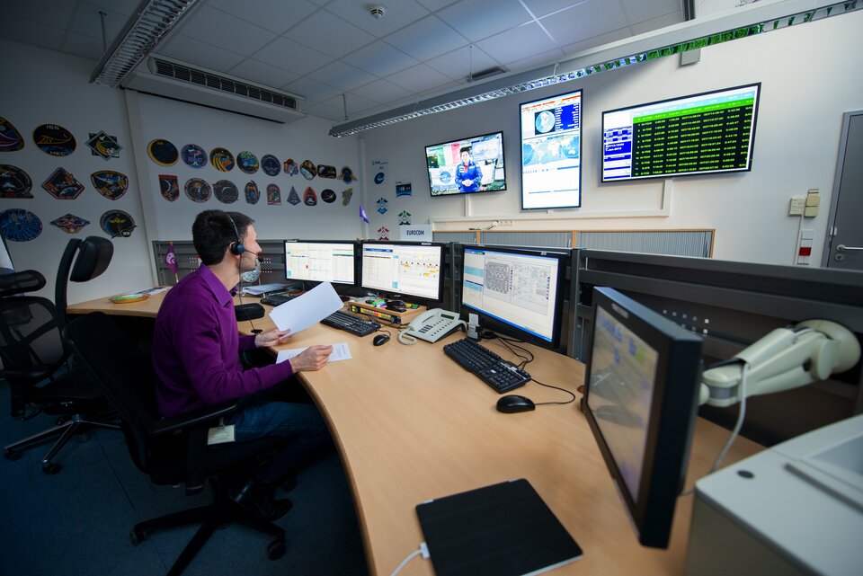 EUROCOM control room at EAC