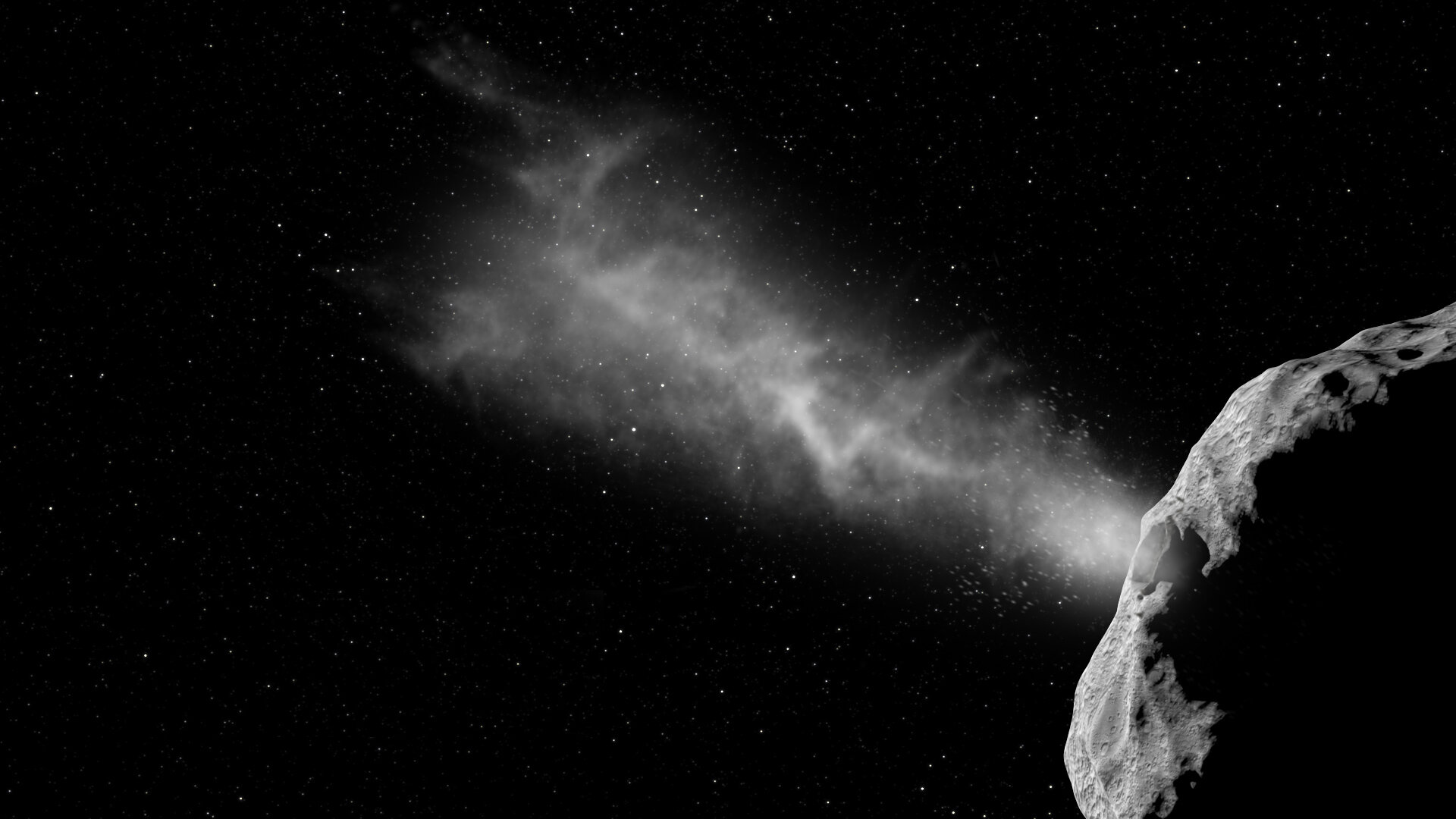 Asteroid collision