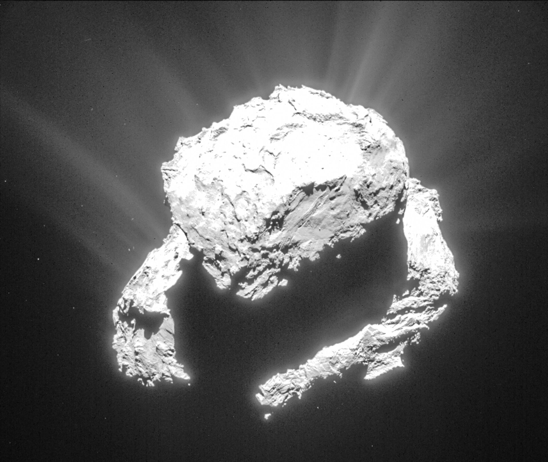 Comet on 9 March 2015 – NavCam 