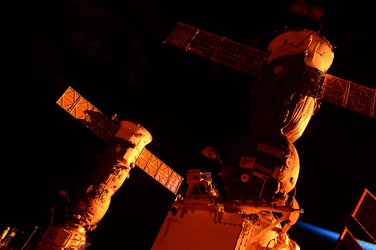 Orange Space Station