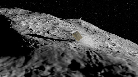 AIM's asteroid lander