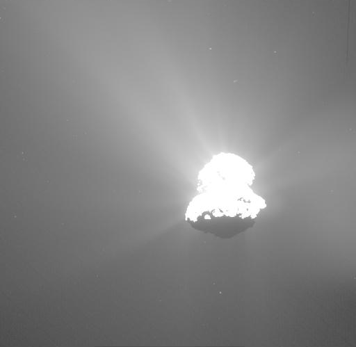 Comet jet awakens