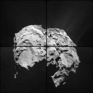 Comet on 28 March 2015 – NavCam montage (c)