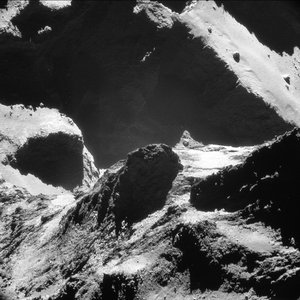 Comet closeup – 19 October 2014 – NavCam