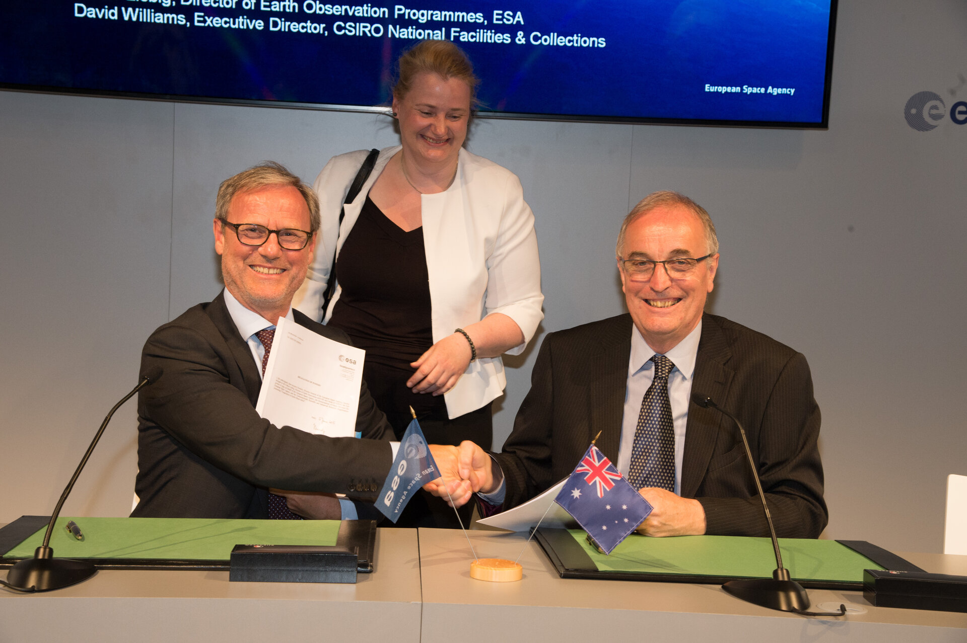 Agreement on the collaboration between Australian and European researchers