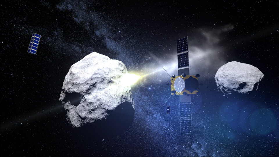 ESA's asteroid mission AIM