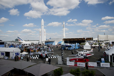 ESA Pavilion, at the 2015 Paris Air and Space Show