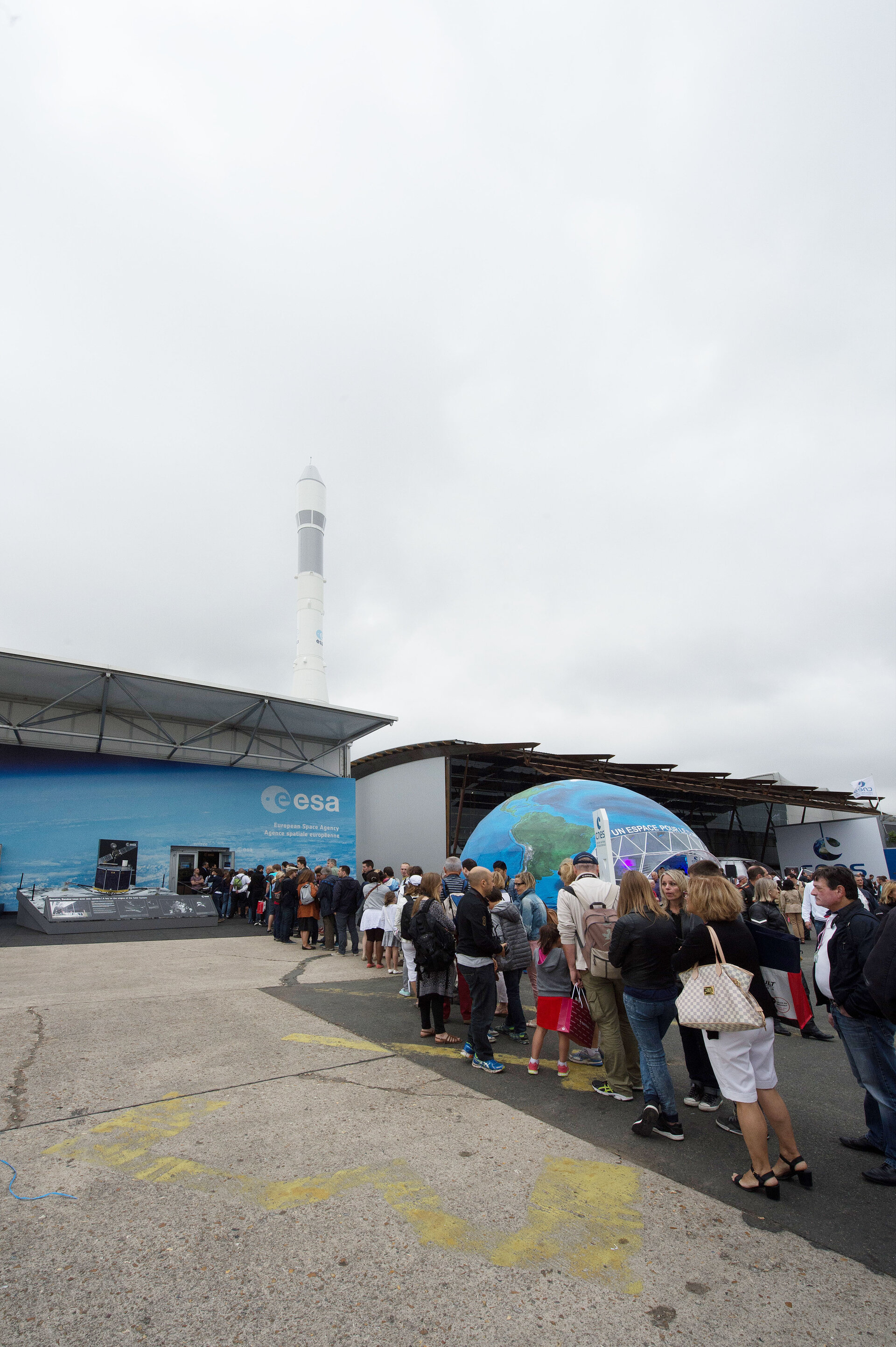 Public day at the Paris Air and Space Show