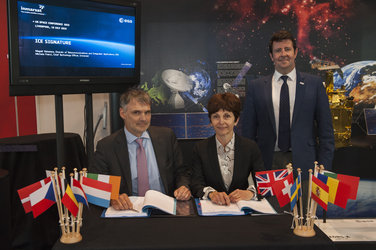 ESA signs ICE partnership