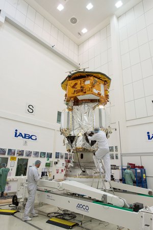 LISA Pathfinder launch composite at IABG’s space test centre