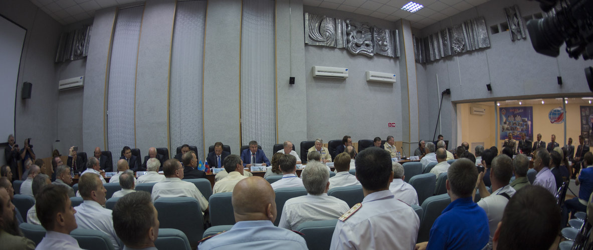 State Commission meeting to approve the Soyuz launch