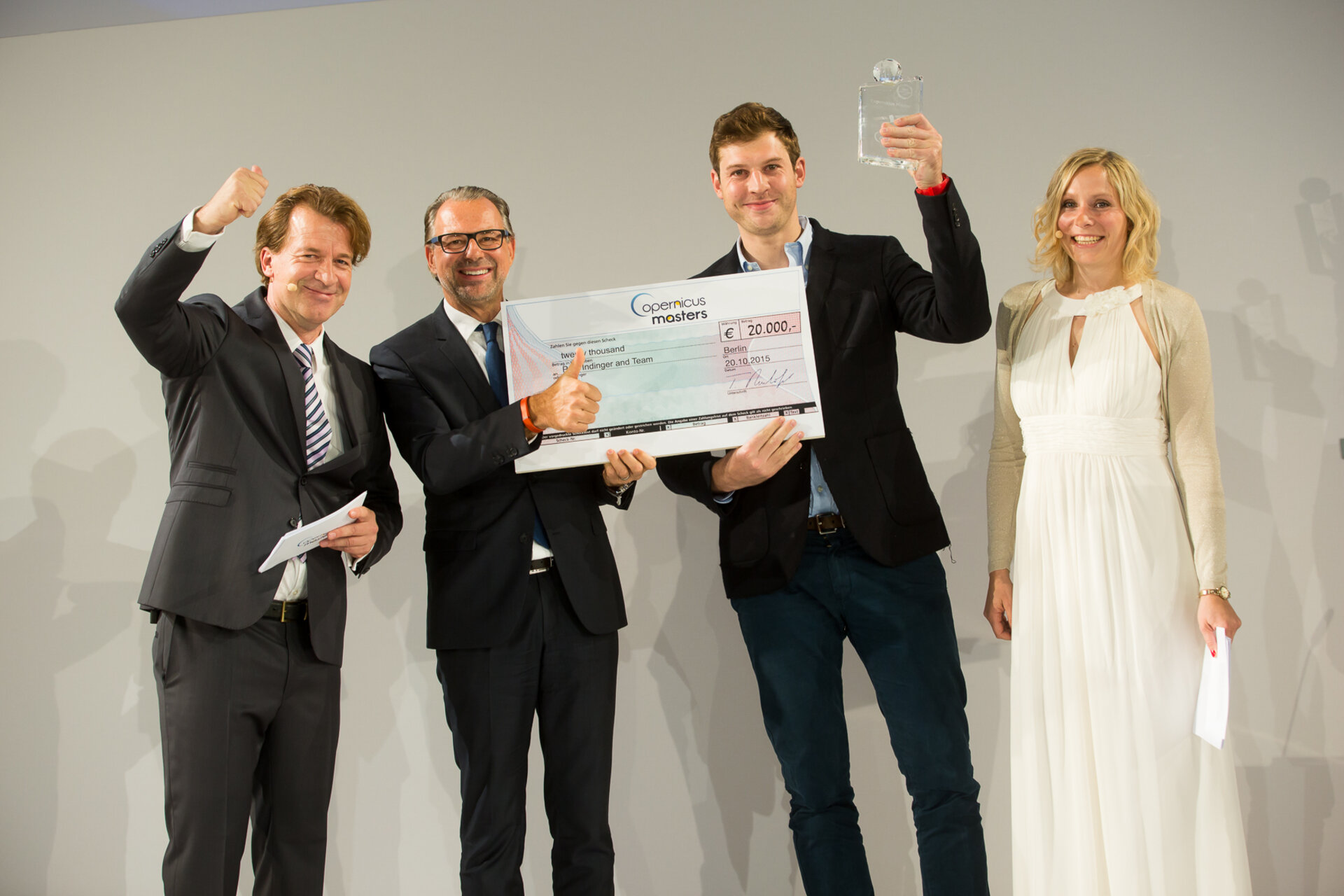 2015 Copernicus Masters first prize
