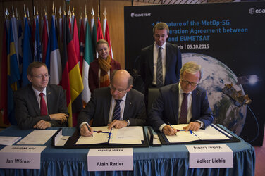 Agreement paves the way for MetOp Second Generation 