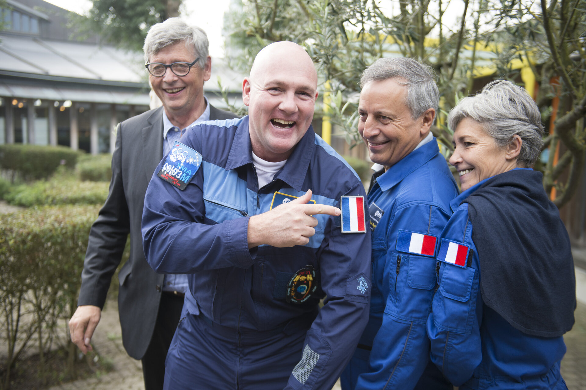 Astronauts at Open Day