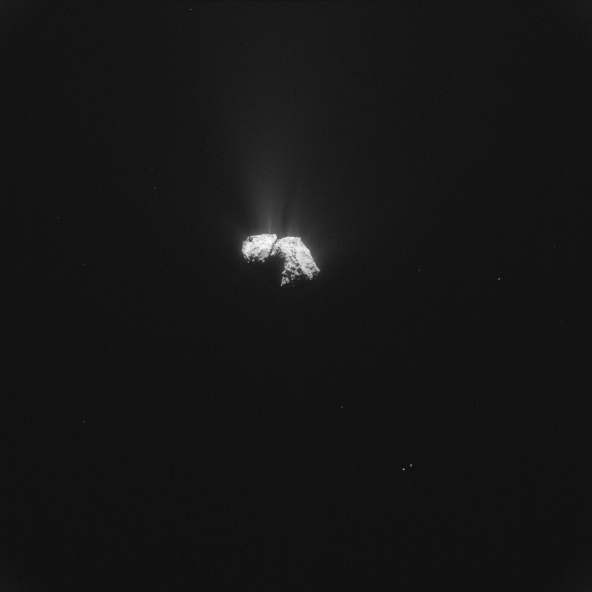 Comet on 18 October 2015 – NavCam 